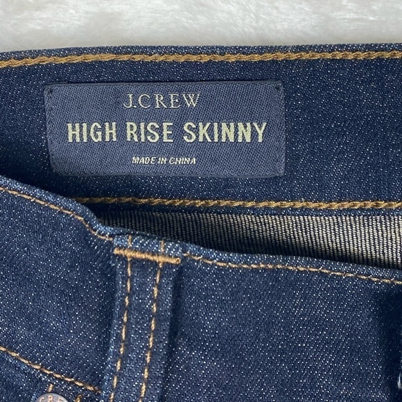 J. Crew high rise skinny signature jeans size 27 - Picture 4 of 8